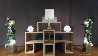 はるかの家族葬「和(なごみ)プラン」リビング祭壇 はるかの家族葬「和(なごみ)プラン」リビング祭壇